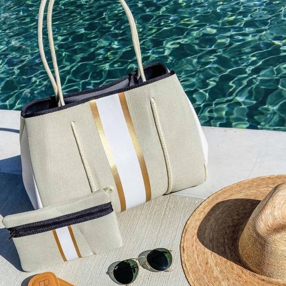 Haute Shore tote with pouch NEW